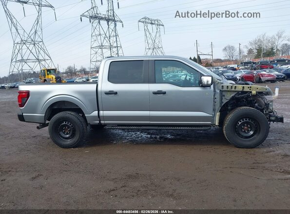 1FTFW1P88RKD77607 2024 FORD F-150 POLICE RESPONDER Gray Панорамний вид салону 360°