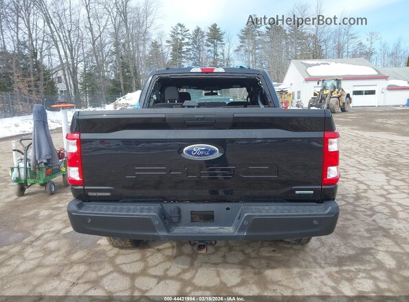 1FTFW1P8XNKE89965 2022 FORD F-150 POLICE RESPONDER Black 