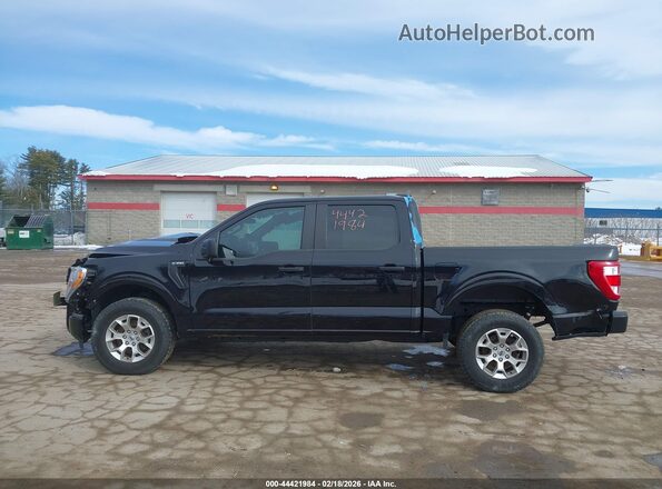 1FTFW1P8XNKE89965 2022 FORD F-150 POLICE RESPONDER Black 