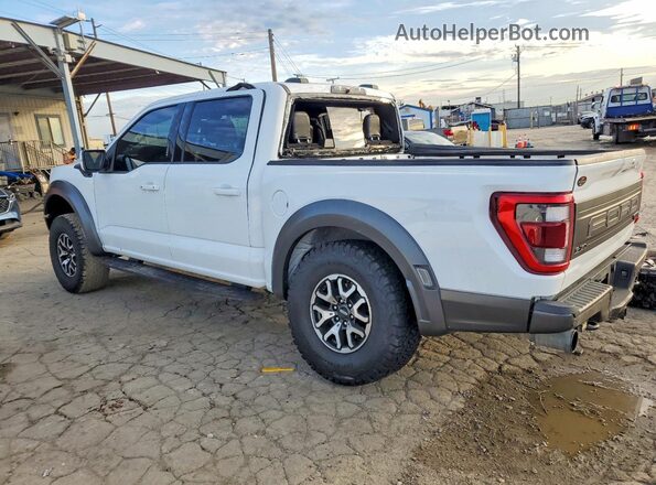 1FTFW1RG1PFB75976 2023 FORD F150 White Trasero izquierdo