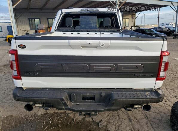 1FTFW1RG1PFB75976 2023 FORD F150 White Vista trasera
