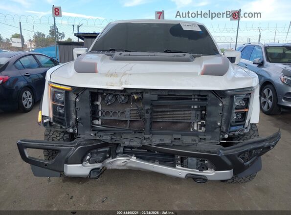 1FTFW1RG3PFB97168 2023 FORD F150 White Սարքավորումների վահանակի տեսք