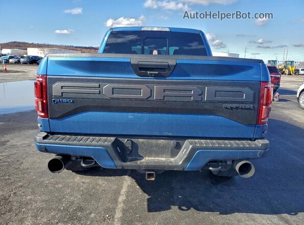 1FTFW1RG4KFA00372 2019 FORD F150 Синий Вид сзади