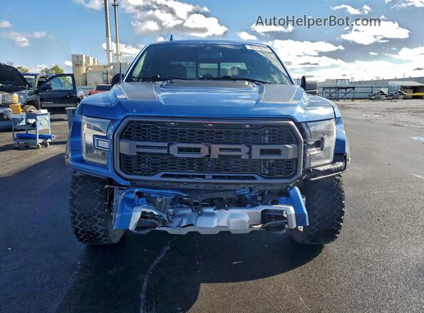 1FTFW1RG4KFA00372 2019 FORD F150 Синий Вид спереди