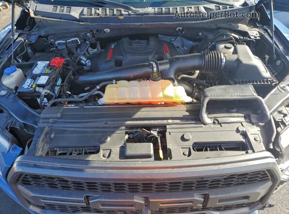 1FTFW1RG4KFA00372 2019 FORD F150 Синий Вид задней части салона