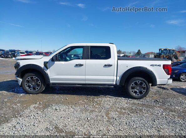 1FTFW2L59RKD95096 2024 FORD F150 White Widok wnętrza 360 stopni