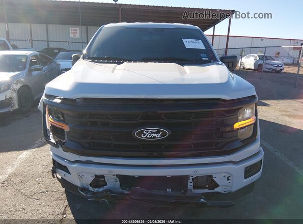 1FTFW3L85SKE23191 2025 FORD F150 White Widok zestawu wskaźników
