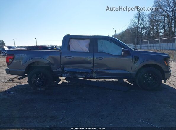 1FTFW3L8XRKE24816 2024 FORD F150 Gray Вид задньої частини салону