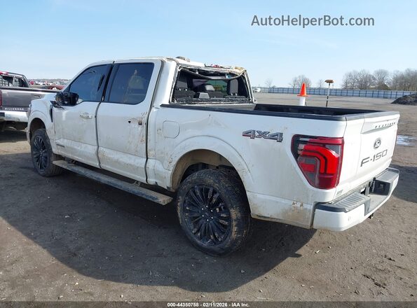 1FTFW7LD7SFB48825 2025 FORD F150 Белый Задняя левая четверть