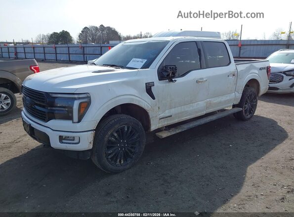 1FTFW7LD7SFB48825 2025 FORD F150 Белый Передняя левая четверть