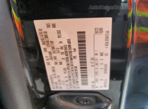 1FTMF1C53KKE18136 2019 FORD F150 Black 
