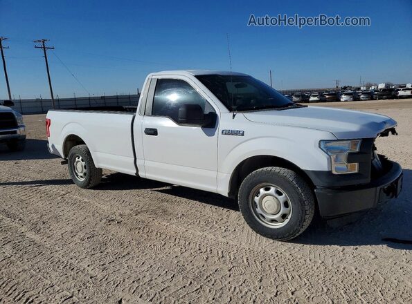 1FTMF1C85GKD87117 2016 FORD F150 Белый Передняя правая четверть