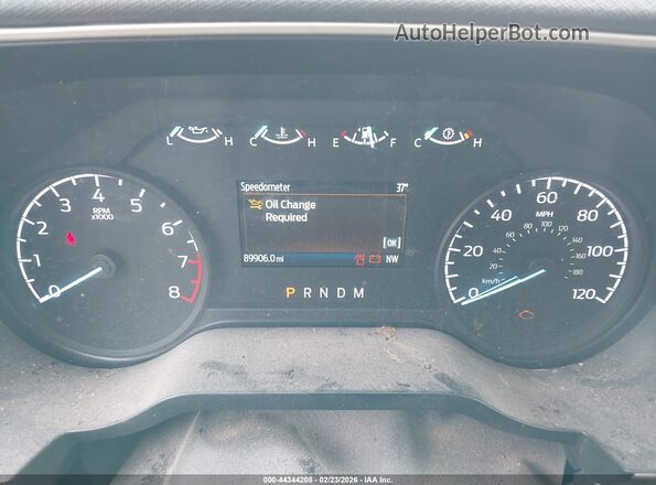 1FTMF1CB0MKD44702 2021 FORD F150 White Հետևի նստատեղերի տեսք