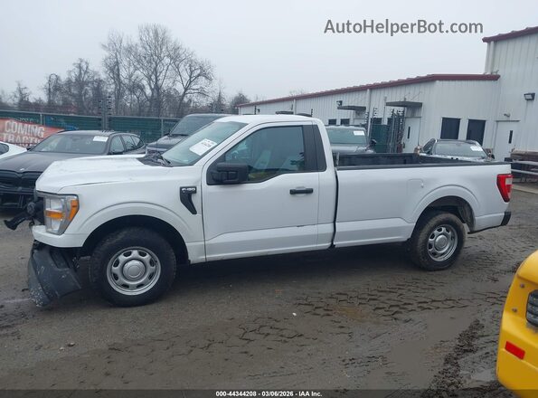 1FTMF1CB0MKD44702 2021 FORD F150 White 