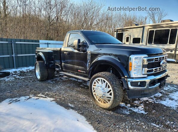 1FTRF4DM8PEC86980 2023 FORD F450 Black Front right