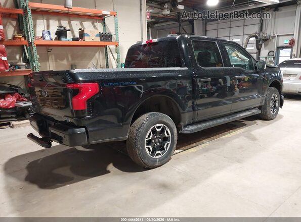 1FTVW1EL8PWG40140 2023 FORD F-150 LIGHTNING Black Հետևի աջ