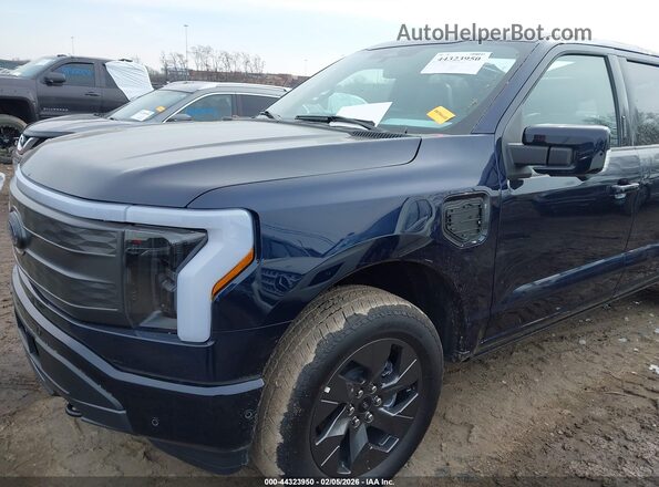 1FTVW1EVXPWG42019 2023 FORD F-150 LIGHTNING Blue Front left