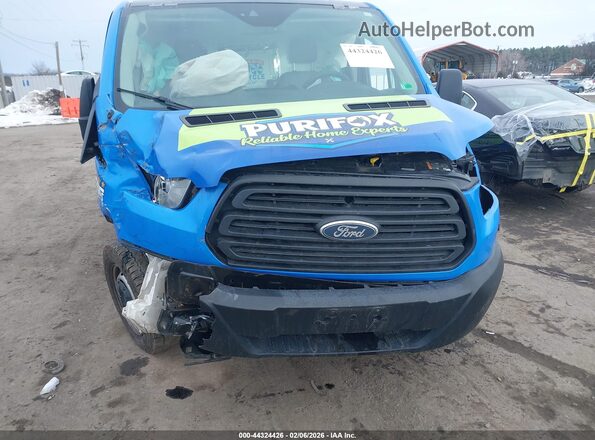 1FTYE1YM9HKA13766 2017 FORD TRANSIT-150 Blue Vista frontal