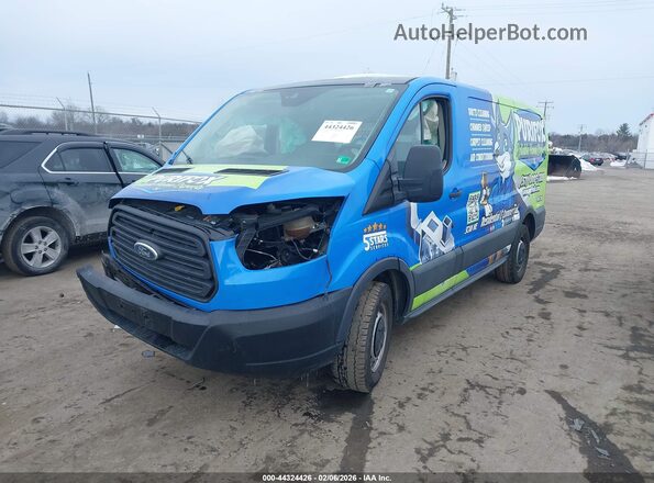 1FTYE1YM9HKA13766 2017 FORD TRANSIT-150 Blue Vista tres cuartos delantera izquierda