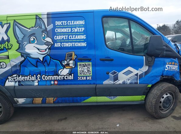 1FTYE1YM9HKA13766 2017 FORD TRANSIT-150 Blue Vista interior trasera