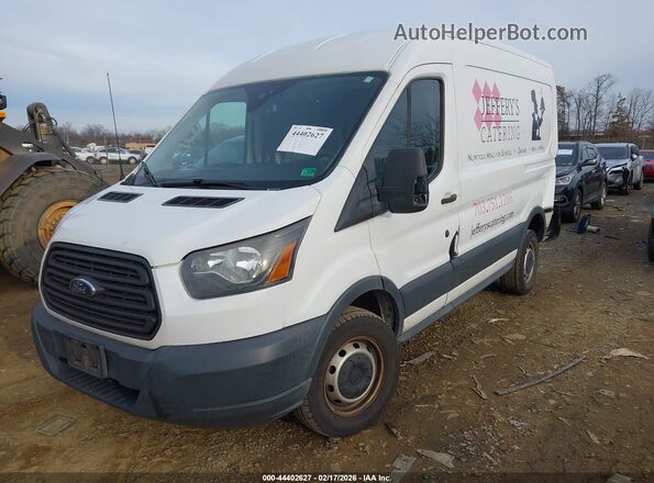 1FTYR1CM5GKA31353 2016 FORD TRANSIT-250 Белый Передняя левая четверть