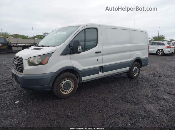 1FTYR1YM1HKB49569 2017 FORD TRANSIT-250 White წინა მარცხენა ხედი სამი მეოთხედიდან