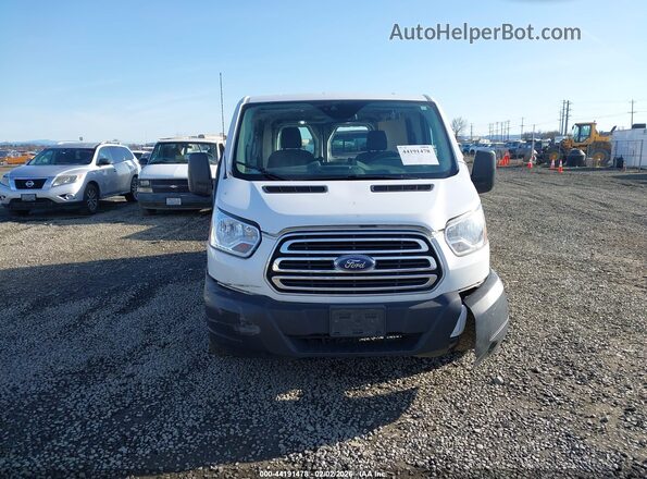 1FTYR1YM3KKB20274 2019 FORD TRANSIT-250 White Widok wnętrza z tyłu