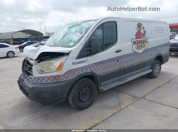 1FTYR1YM7HKB10825 2017 FORD TRANSIT-250 White Przód lewy