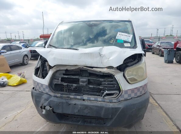 1FTYR1YM7HKB10825 2017 FORD TRANSIT-250 White Widok wnętrza z tyłu