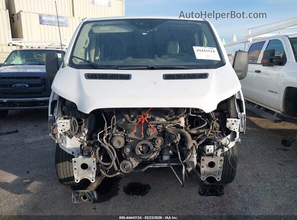 1FTYR1ZM2KKA89243 2019 FORD TRANSIT-250 White Widok wnętrza z tyłu