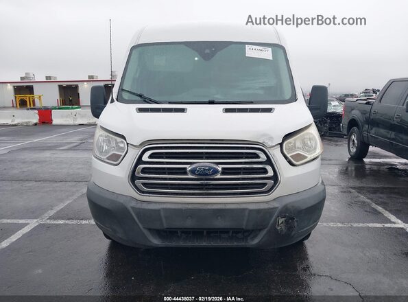 1FTYR2CM1HKB17248 2017 FORD TRANSIT-250 White Widok zestawu wskaźników