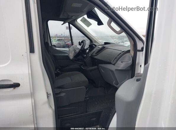 1FTYR2CM1HKB17248 2017 FORD TRANSIT-250 White Widok wnętrza z przodu