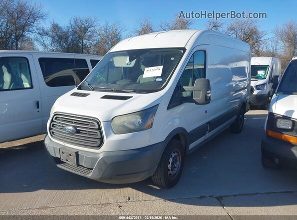1FTYR2CM5GKA17359 2016 FORD TRANSIT-250 White Առջևի ձախ երեք քառորդ տեսարան