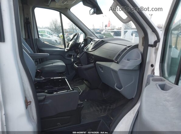 1FTYR2CM5GKA73026 2016 FORD TRANSIT-250 Белый Вид салона спереди