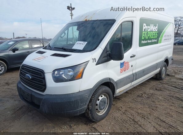 1FTYR2CM5GKA73026 2016 FORD TRANSIT-250 Белый Передняя левая четверть