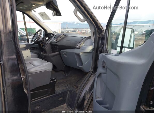 1FTYR2CM5HKB51337 2017 FORD TRANSIT-250 Black წინა სალონის ხედი