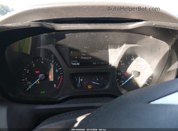 1FTYR2CM6KKB54920 2019 FORD TRANSIT-250 White Widok tylnych siedzeń