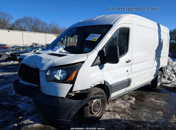 1FTYR2CM6KKB54920 2019 FORD TRANSIT-250 White Widok z przodu