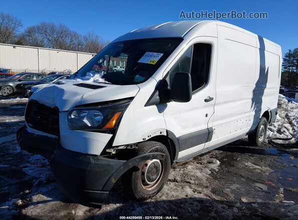 1FTYR2CM6KKB54920 2019 FORD TRANSIT-250 White Przód lewy