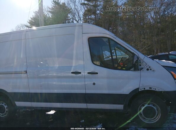 1FTYR2CM6KKB54920 2019 FORD TRANSIT-250 White Widok wnętrza z tyłu