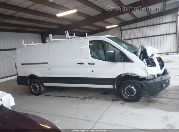 1FTYR2YM8KKB37674 2019 FORD TRANSIT-250 White Widok wnętrza z tyłu
