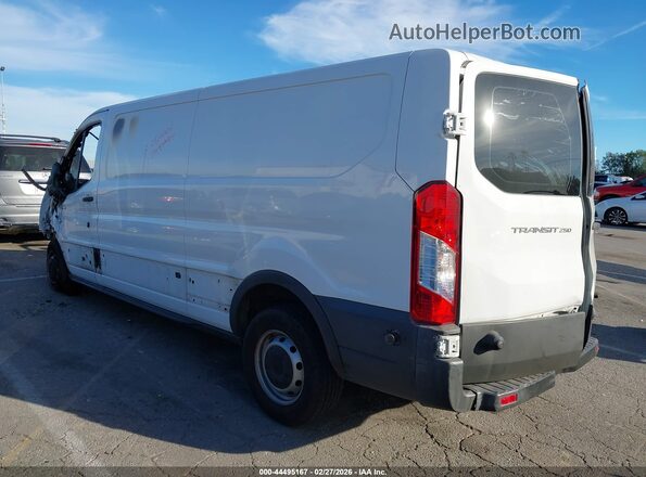 1FTYR2ZM0GKB47654 2016 FORD TRANSIT-250 White Trasero izquierdo