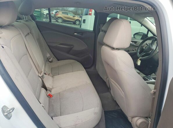 1G1BE5SM1J7207344 2018 CHEVROLET CRUZE White უკანა სავარძლების ხედი