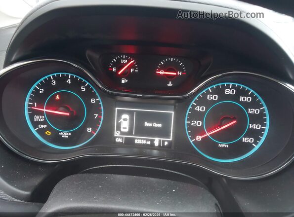 1G1BE5SM6H7244416 2017 CHEVROLET CRUZE Red Widok tylnych siedzeń