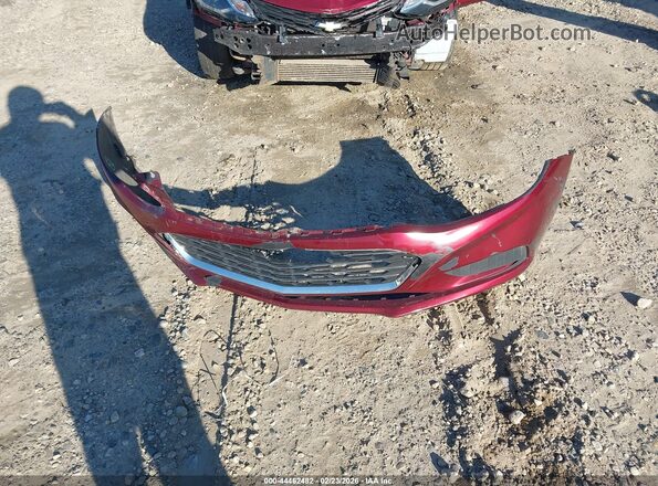 1G1BE5SM7G7296894 2016 CHEVROLET CRUZE Burgundy Սարքավորումների վահանակի տեսք