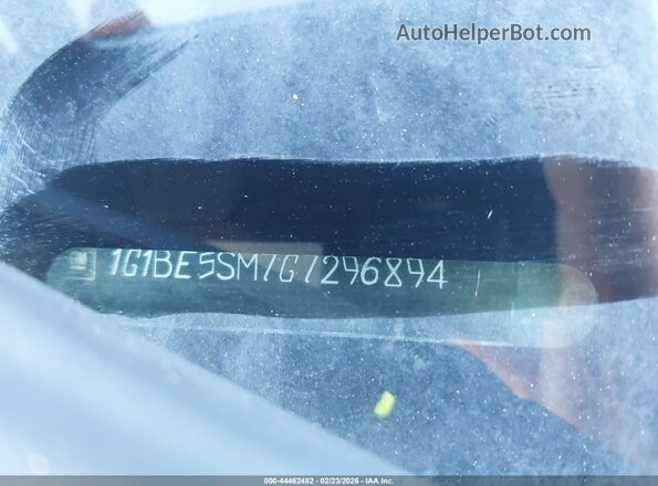 1G1BE5SM7G7296894 2016 CHEVROLET CRUZE Burgundy 