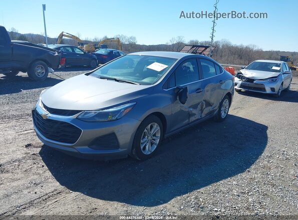 1G1BE5SM8K7139416 2019 CHEVROLET CRUZE Gray Przód lewy