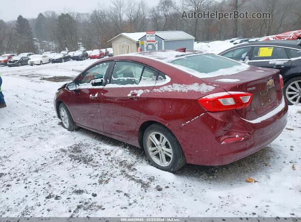 1G1BE5SMXG7296162 2016 CHEVROLET CRUZE Red Tył lewy