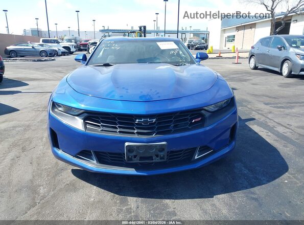 1G1FB1RS3K0151781 2019 CHEVROLET CAMARO Blue 