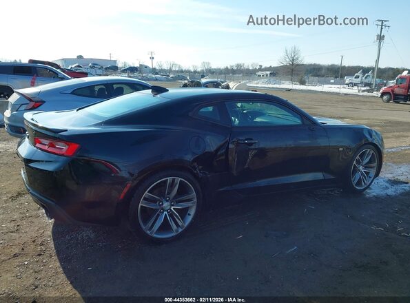 1G1FB1RS6H0151492 2017 CHEVROLET CAMARO Black უკანა სალონის ხედი